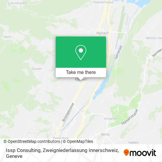 Issp Consulting, Zweigniederlassung Innerschweiz map