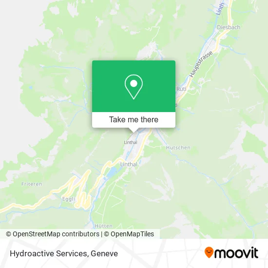 Hydroactive Services map