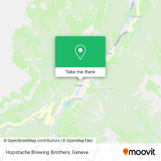 Hopstache Brewing Brothers map
