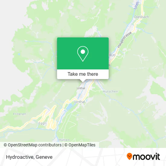 Hydroactive map