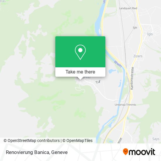 Renovierung Banica map