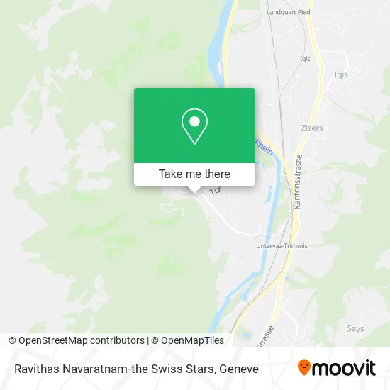 Ravithas Navaratnam-the Swiss Stars map