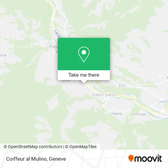 Coiffeur al Mulino map