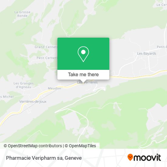 Pharmacie Veripharm sa map
