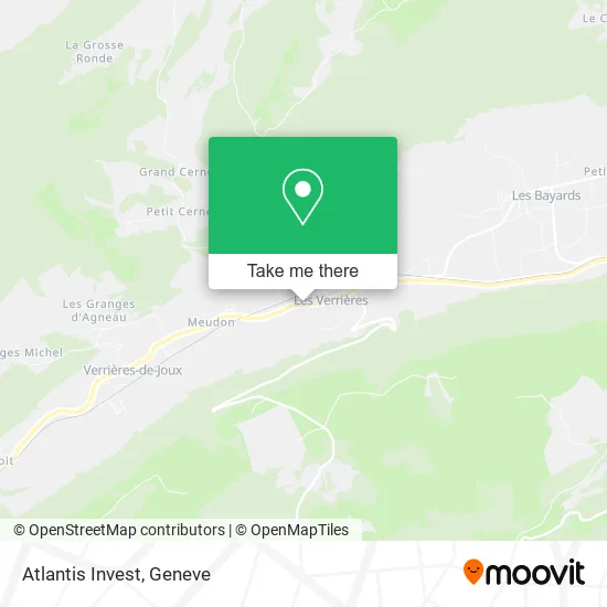 Atlantis Invest map