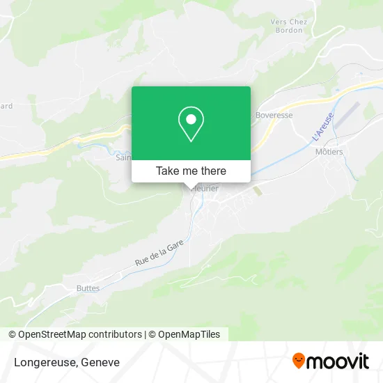 Longereuse map