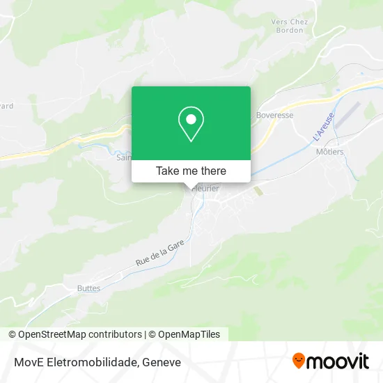 MovE Eletromobilidade map