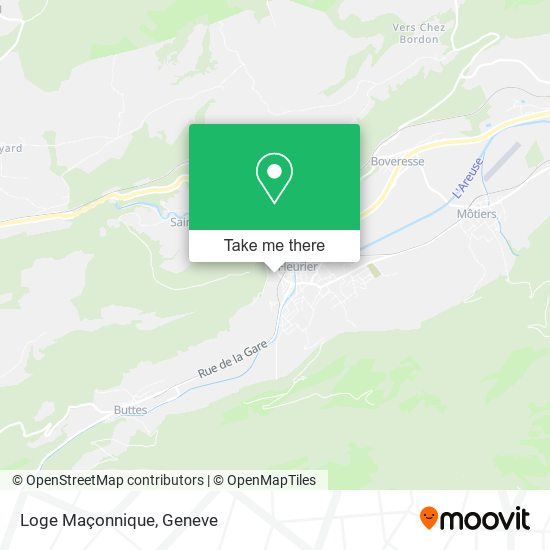 Loge Maçonnique map