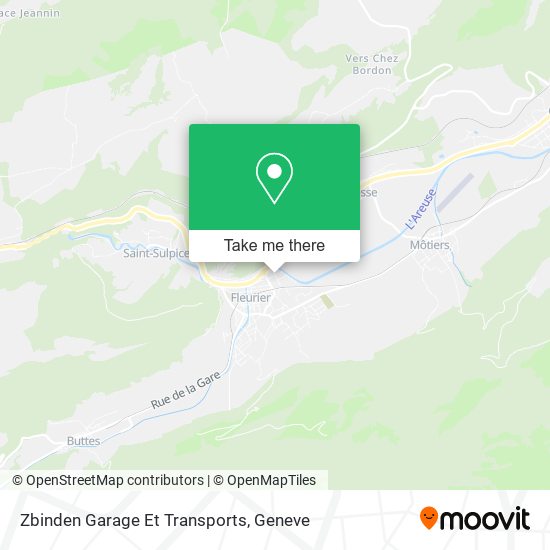 Zbinden Garage Et Transports map