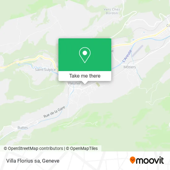 Villa Florius sa map