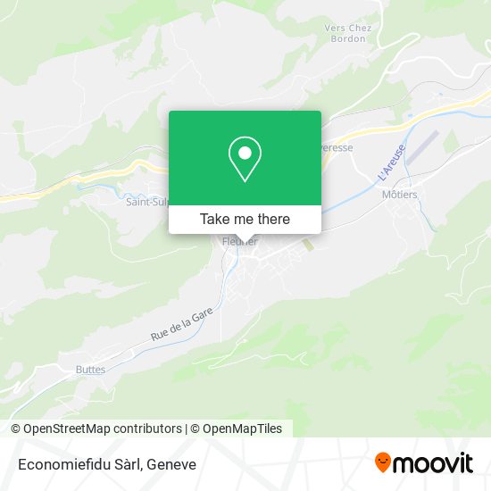 Economiefidu Sàrl map