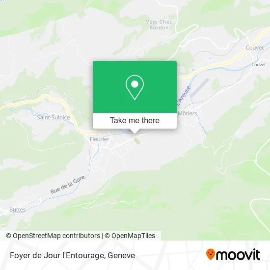 Foyer de Jour l'Entourage map