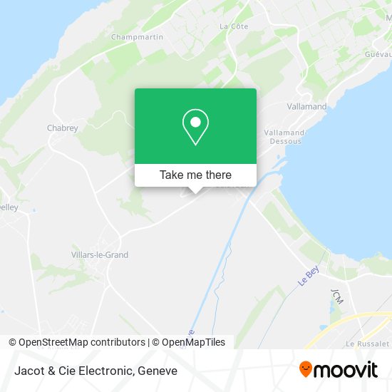 Jacot & Cie Electronic map