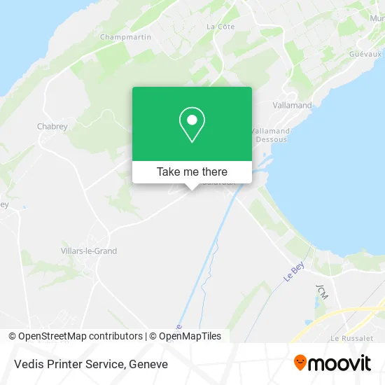 Vedis Printer Service map