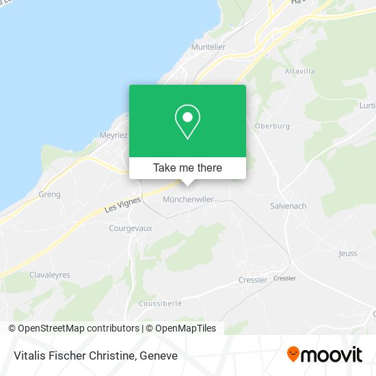 Vitalis Fischer Christine map