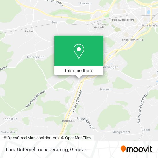 Lanz Unternehmensberatung map