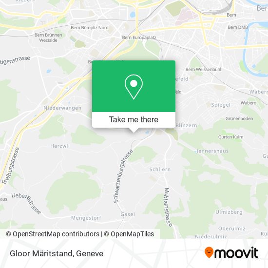 Gloor Märitstand map