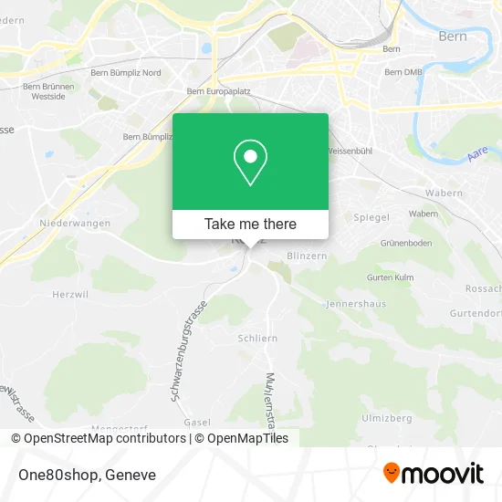 One80shop map