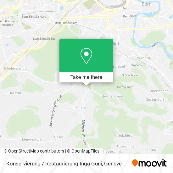 Konservierung / Restaurierung Inga Guni map
