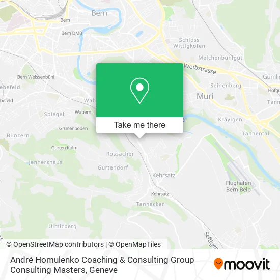 André Homulenko Coaching & Consulting Group Consulting Masters map