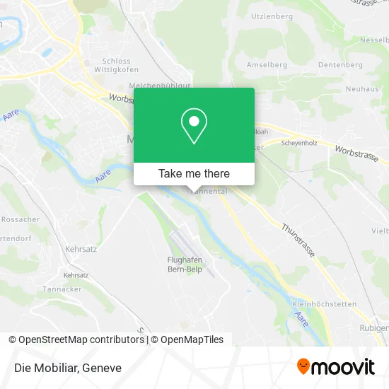 Die Mobiliar map