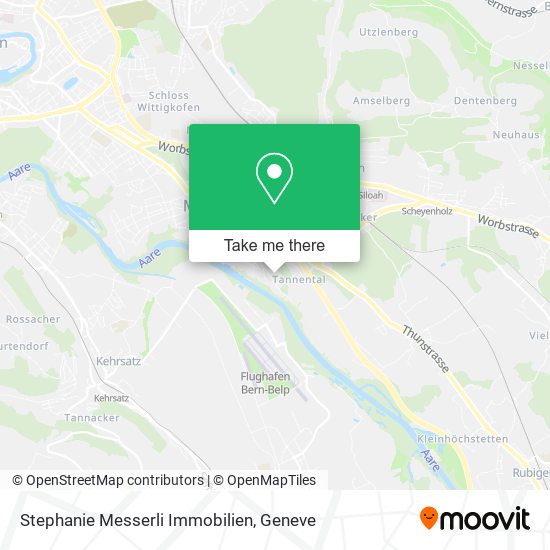 Stephanie Messerli Immobilien map