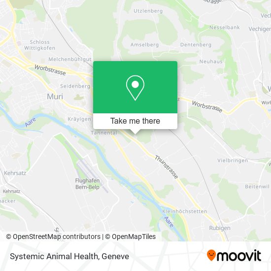 Systemic Animal Health map