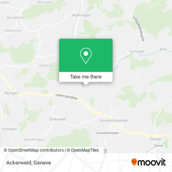 Ackerweid map