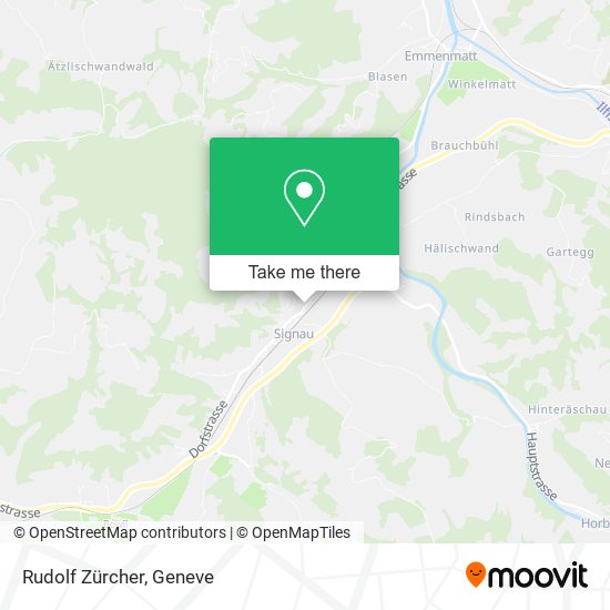 Rudolf Zürcher map