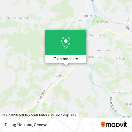 Dialog Holzbau map