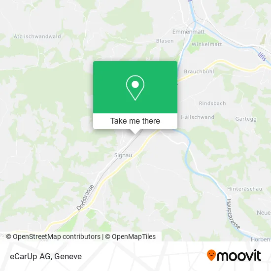 eCarUp AG map