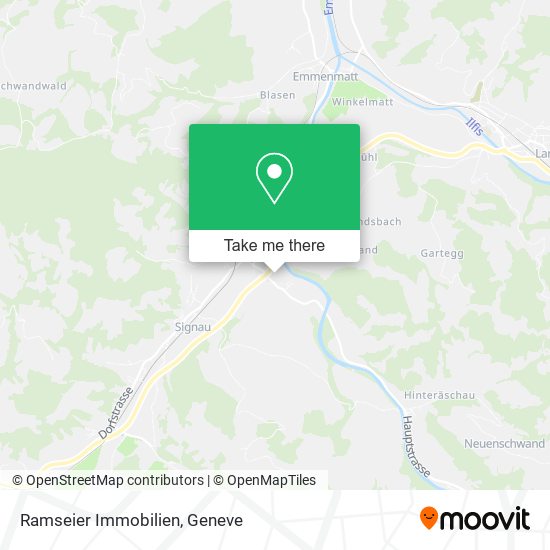 Ramseier Immobilien map