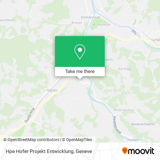 Hpe Hofer Projekt Entwicklung map