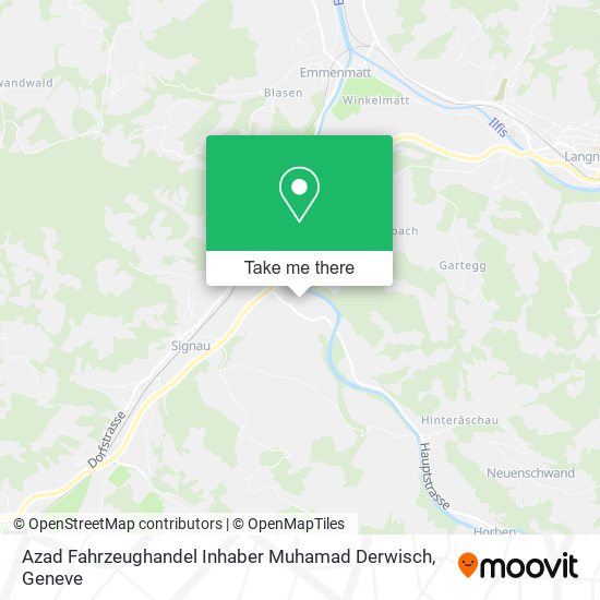 Azad Fahrzeughandel Inhaber Muhamad Derwisch plan