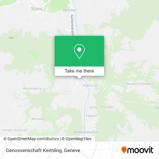 Genossenschaft Keimling map