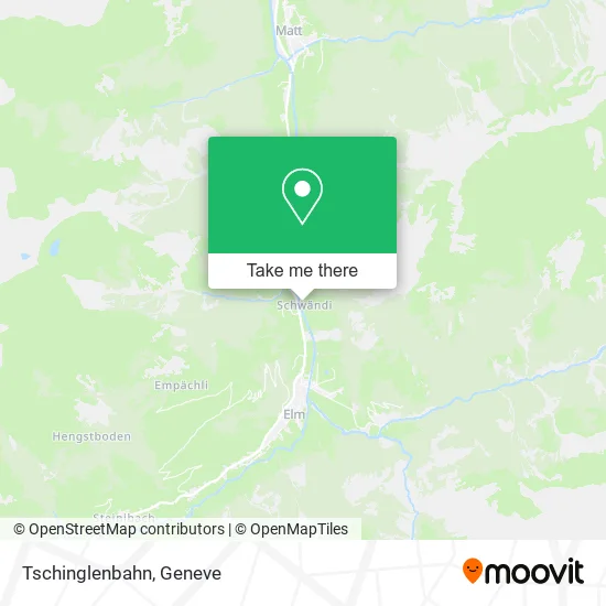 Tschinglenbahn map