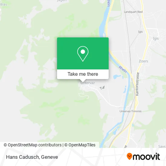 Hans Cadusch map