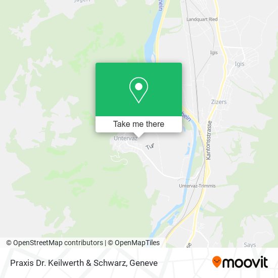 Praxis Dr. Keilwerth & Schwarz map