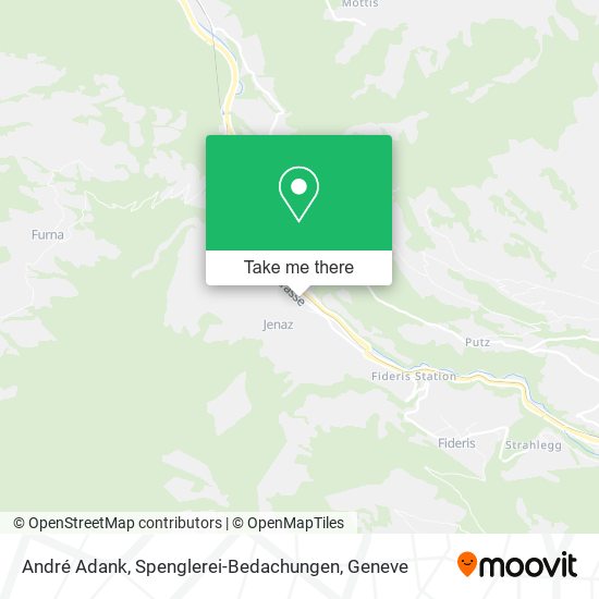 André Adank, Spenglerei-Bedachungen map