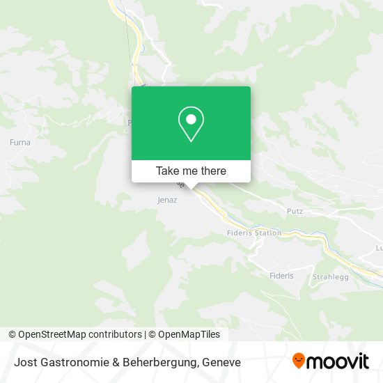 Jost Gastronomie & Beherbergung map