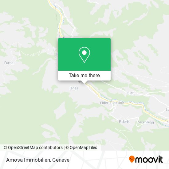 Amosa Immobilien map