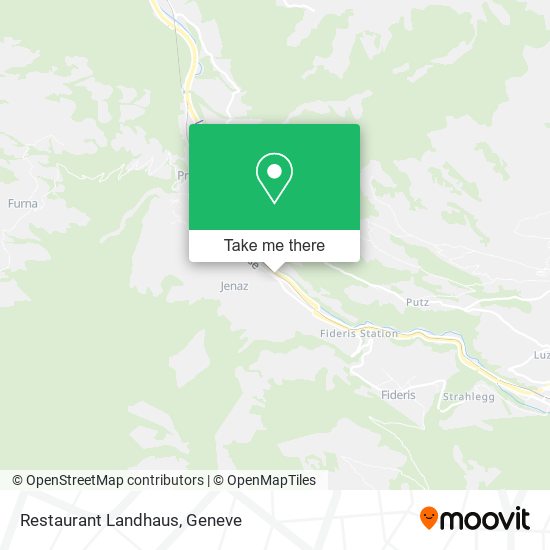Restaurant Landhaus map
