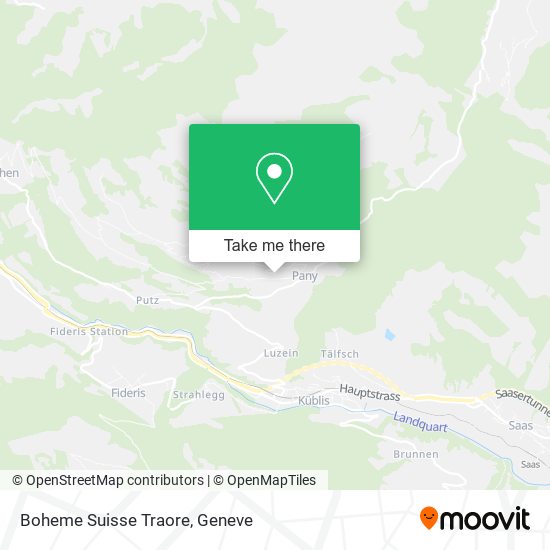 Boheme Suisse Traore map