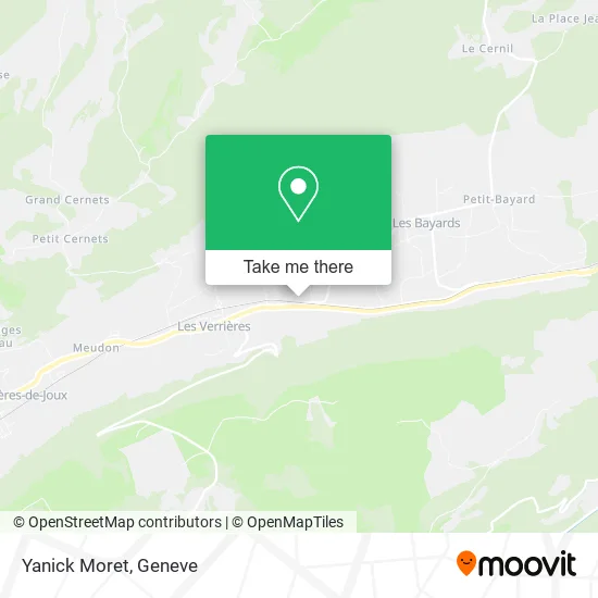Yanick Moret map