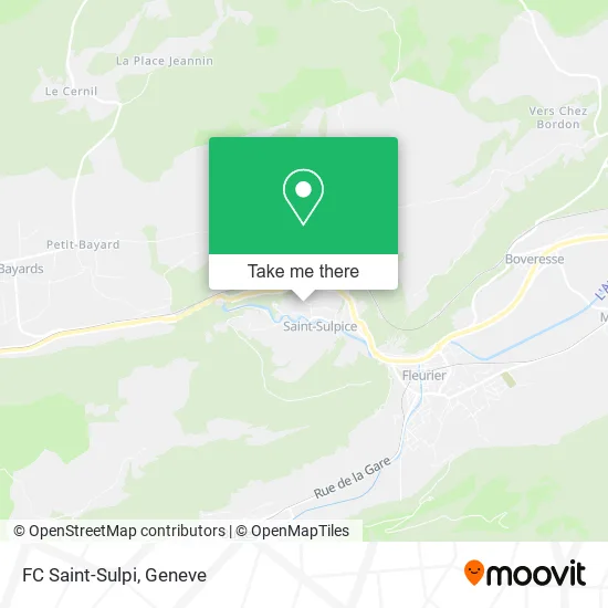 FC Saint-Sulpi map