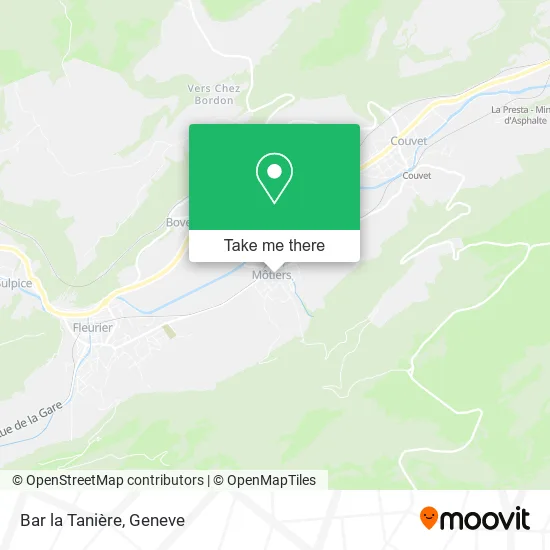 Bar la Tanière map