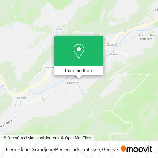 Fleur Bleue, Grandjean-Perrenoud-Contesse map