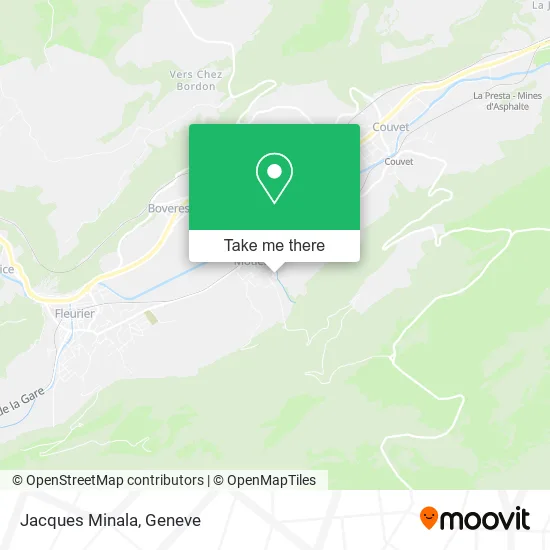 Jacques Minala map