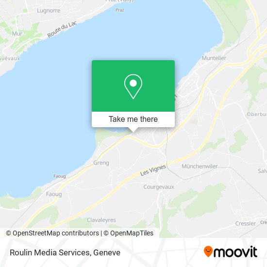 Roulin Media Services map