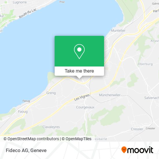Fideco AG map